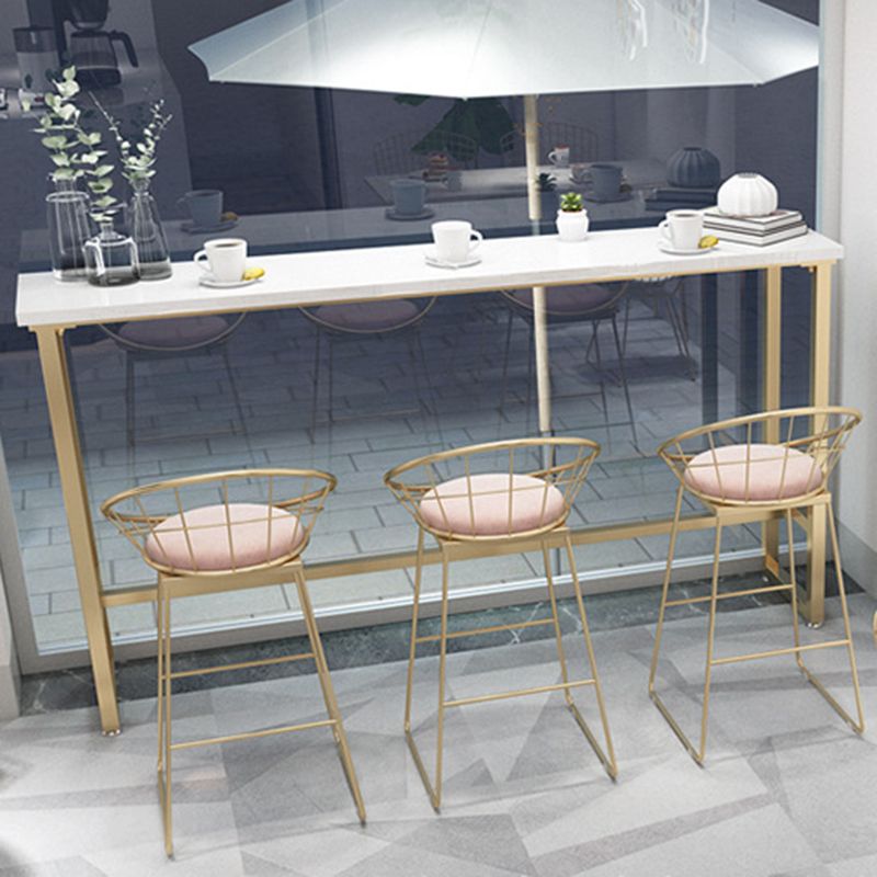 Rectangle Bar Table Contemporary Pub Table for Indoor and Breakroom Clearhalo 'Bar Furniture' 'Bar Tables' 'bar_tables' 'furn' 'furn_bar_tables' 'Furniture' 'Kitchen & Dining Furniture' 1200x1200_1f41acda-4b65-40e7-9ea7-509a9e5db876