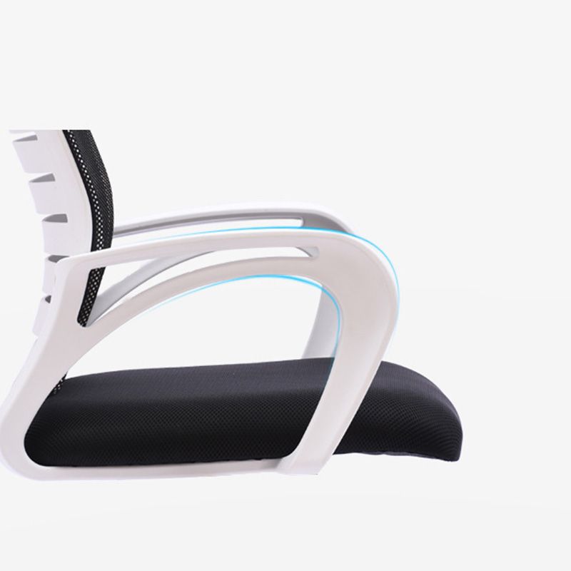 Black Mesh Office Chair Plastic Frame Desk Chair with Wheels Clearhalo 'furn' 'furn_office_chair' 'Furniture' 'Office Chairs' 'Office Furniture' 'office_chair' 1200x1200_1f43c522-a778-4ce8-a08e-9b8090f4e564