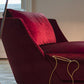 Scandinavian Upholstered Chaise Lounge Couch Armless Chaise Lounge Chair in Apple Red Clearhalo 'Chairs & Seating' 'Chaise Lounge' 'chaise_lounge' 'furn' 'furn_chaise_lounge' 'Furniture' 'Living Room Furniture' 1200x1200_1f47ad2c-fb5f-4fe2-af36-6ea90439aae1