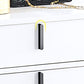 Commode contemporaine de 13,65 pouces de largeur avec 3/4/5 tiroirs