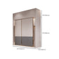 Contemporary Style Wardrobe Wooden Bedroom Wardrobe Closet with Shelves