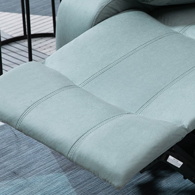 Tradizionale poltrone manuale in pelle 34,3 'sedia a base di reclinabile a base girevole