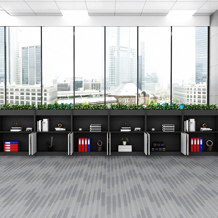 Estantes de almacenamiento de bloqueo de madera de archivo de estilo nórdico