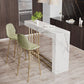 Contemporary Style Rectangle Bar Counter Table Sintered Stone Dining Table for Kitchen Clearhalo 'Bar Furniture' 'Bar Tables' 'bar_tables' 'furn' 'furn_bar_tables' 'Furniture' 'furniture_bar_tables' 'Kitchen & Dining Furniture' 1200x1200_1f4ebf83-30e9-4ed8-ae7a-a0b4b2b22bfc