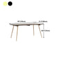 Traditional Luxury Dining Table Rectangle Wooden 4 Legs Table with Metal Base Clearhalo ' dining_table' 'Dining Tables & Seating' 'Dining Tables' 'furn' 'furn_dining_table' 'Furniture' 'furniture_dining_table' 'Kitchen & Dining Furniture' 'kitchen&dining_furn' 'kitchen' 'kitchen_dining_table' 1200x1200_1f4ec1c4-e21f-406f-8fd5-1a333c427a6b