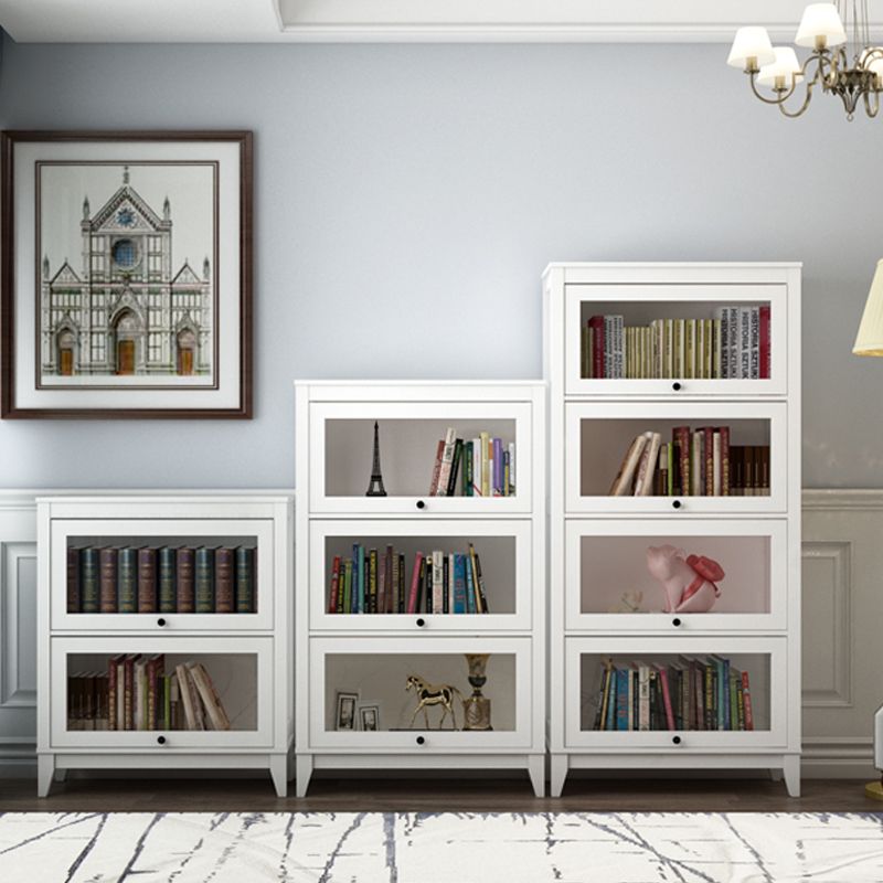 Manufactured Wood Standard Bookcase Vertical Bookcase with Glass Doors Clearhalo 'Bookcases' 'furn' 'furn_bookcases' 'Furniture' 'furniture_bookcases' 'kitchen' 'kitchen_bookcases' 'Living Room Furniture' 'Office Furniture' 1200x1200_1f58c194-3178-4fde-841c-72f6e9fa7756
