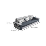 Contemporary Square Arm Sofa in Gray with Storage For Living Room Clearhalo 'furn' 'furn_sofas' 'Furniture' 'Living Room Furniture' 'Sofa' 'sofas' 1200x1200_1f58c92d-c5df-4a8e-bb91-e2a87ac43da6