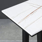 Black and Metal Base Table Rectangle Industrial Sintered Stone Bar Table Clearhalo 'Bar Furniture' 'Bar Tables' 'bar_tables' 'furn' 'furn_bar_tables' 'Furniture' 'Kitchen & Dining Furniture' 1200x1200_1f5a967e-70b2-4737-ba7e-655d7d1cd281
