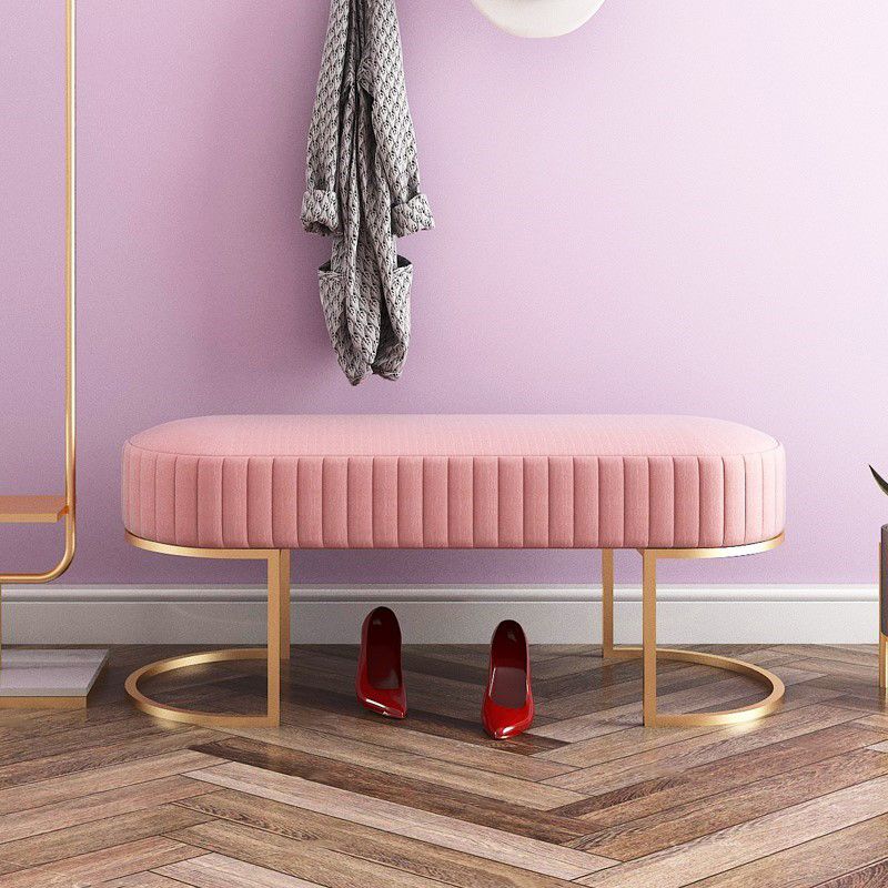 15" W Glam Seating Bench Upholstered Cushioned Entryway Bench Clearhalo 'Benches' 'Chairs & Seating' 'furn' 'furn_benches' 'Furniture' 'Living Room Furniture' 1200x1200_1f5ad63e-25ab-4d98-8933-5c547faad938