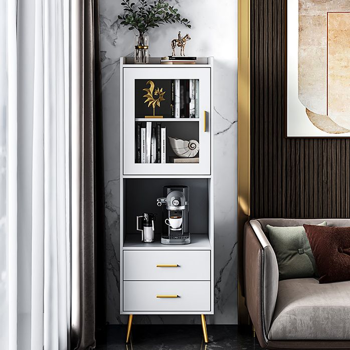 Modern Cabinet Engineered Wood Buffet Stand Living Room 2 Drawer Sideboard Clearhalo 'buffet_sideboard' 'Buffets & Sideboards' 'furn' 'furn_buffet_sideboard' 'Furniture' 'Kitchen & Dining Furniture' 1200x1200_1f5c8ea7-348f-4aaa-b80c-dbfd33a0c7e2