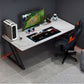 Rechthoekige woning schrijven bureau moderne stijl stenen gaming bureau