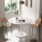 Stone Round Top Table Contemporary Dining Table with Pedestal Base Clearhalo 'Dining Tables & Seating' 'Dining Tables' 'dining_table' 'furn' 'furn_dining_table' 'Furniture' 'furniture_dining_table' 'Kitchen & Dining Furniture' 'kitchen' 'kitchen_dining_table' 1200x1200_1f625317-8278-4b76-8cfc-5f9b6316a4ed