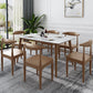 Sintered Stone Dining Table 4 Legs Ash Wood Base Rectangle Table for Home Clearhalo ' dining_table' 'Dining Tables & Seating' 'Dining Tables' 'furn' 'furn_dining_table' 'Furniture' 'furniture_dining_table' 'Kitchen & Dining Furniture' 'kitchen&dining_furn' 'kitchen' 'kitchen_dining_table' 1200x1200_1f629da5-5113-4006-a44c-5b89300dae6d