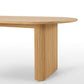 Oval Solid Pinewood Brown Tone Dining Table Simplicity Double Pedestal Table for Dining Room Clearhalo ' dining_table' 'Dining Tables & Seating' 'Dining Tables' 'furn' 'furn_dining_table' 'Furniture' 'furniture_dining_table' 'Kitchen & Dining Furniture' 'kitchen&dining_furn' 'kitchen' 'kitchen_dining_table' 1200x1200_1f62a68d-5b97-4edd-8121-c761743c19db