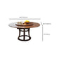 Dining Room Kitchen Dinner Table Round Solid Wood Dining Table Clearhalo 'Dining Tables & Seating' 'Dining Tables' 'dining_table' 'furn' 'furn_dining_table' 'Furniture' 'Kitchen & Dining Furniture' 1200x1200_1f640e96-84d7-4cb8-ad7c-5a18776628b3