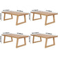 Modern Pine Solid Wood Table Rectangle Dining Table with Double Pedestal Base Clearhalo ' dining_table' 'Dining Tables & Seating' 'Dining Tables' 'furn' 'furn_dining_table' 'Furniture' 'furniture_dining_table' 'Kitchen & Dining Furniture' 'kitchen&dining_furn' 'kitchen' 'kitchen_dining_table' 1200x1200_1f667ee3-b6a5-4013-a4ac-dcd2db89836e