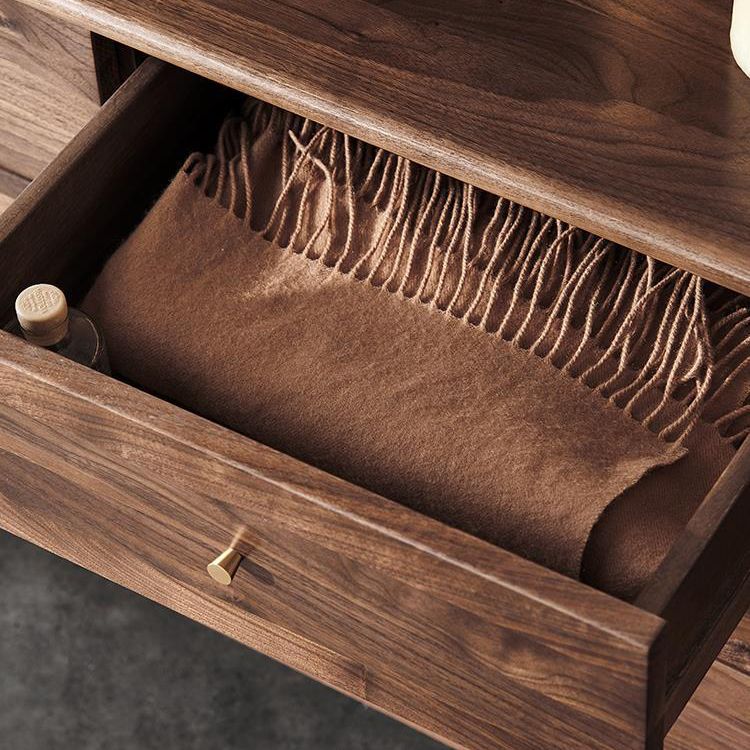 Rectangular Rubberwood Chest Mid-Century Modern Accent Chest with 9 Drawers Clearhalo 'Cabinets & Chests' 'cabinets_chests' 'furn' 'furn_cabinets_chests' 'Furniture' 'Living Room Furniture' 1200x1200_1f68fa75-29dd-43b7-afad-10eb8f4ac8d3