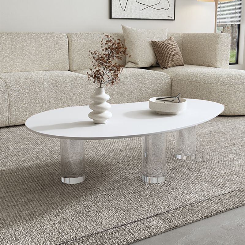 27-inch brede moderne salontafel 3 poten koffie-cocktailtafel