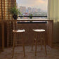 Rectangle Standard Height Bar Table Pine Solid Wood Bar Dining Table with Double Pedestal Clearhalo 'Bar Furniture' 'Bar Tables' 'bar_tables' 'furn' 'furn_bar_tables' 'Furniture' 'Kitchen & Dining Furniture' 1200x1200_1f6bc128-2668-46f2-9b33-f67282715775