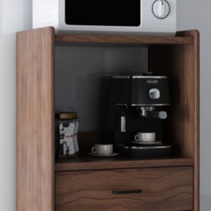 Contemporary Buffet Server Pine Dining Server with Drawers for Living Room Clearhalo 'buffet_sideboard' 'Buffets & Sideboards' 'furn' 'furn_buffet_sideboard' 'Furniture' 'Kitchen & Dining Furniture' 1200x1200_1f7118ae-f7fe-4e12-a1d4-1318658df0e4