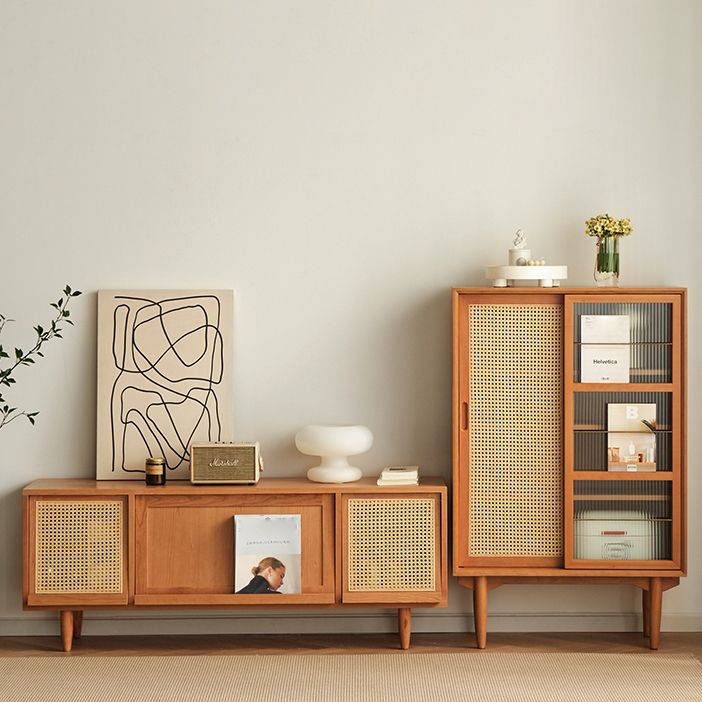 Buffet moderne en bois massif / console portes coulissantes Buffet du buffet de salon