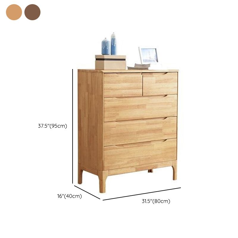 Coffre de rangement en bois massif de 15,6 pouces de largeur, commode de rangement moderne