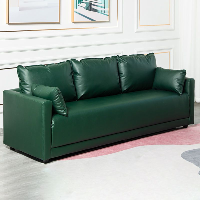 Standard Square Arm Sofa 25.59" D x 27.55" H Sofa for Living Room Clearhalo 'furn' 'furn_sofas' 'Furniture' 'furniture_sofas' 'Living Room Furniture' 'Sofa' 'sofas' 1200x1200_1f7f23a5-2706-4c06-a628-c6b9eedc4774