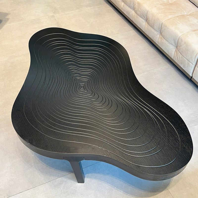 Black Coffee or End Table Contemporary Slate Coffee Cocktail Table with 4 Legs Clearhalo 'Coffee & Accent Tables' 'Coffee Tables' 'coffee_tables' 'furn' 'furn_coffee_tables' 'Furniture' 'Living Room Furniture' 1200x1200_1f7fa0c1-f4ef-47e2-82a1-a1af3140d77d