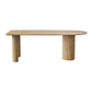 Simplicity Style Pine Freeform Solid Wood Dining Table 3 Legs Base Table for Home Clearhalo ' dining_table' 'Dining Tables & Seating' 'Dining Tables' 'furn' 'furn_dining_table' 'Furniture' 'furniture_dining_table' 'Kitchen & Dining Furniture' 'kitchen&dining_furn' 'kitchen' 'kitchen_dining_table' 1200x1200_1f868a14-143a-43cc-90d1-c852f8d169e6