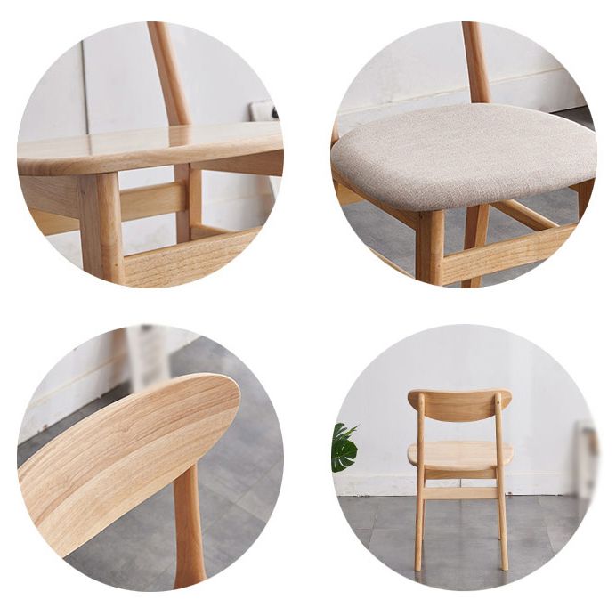 Contemporary Style Wooden Dining Chairs Open Back Dining Side Chair for Kitchen (Set of 2) Clearhalo ' kitchen&dining_furn' 'Dining Chairs' 'Dining Tables & Seating' 'dining_chair' 'furn' 'furn_dining_chair' 'Furniture' 'furniture_dining_chair' 'Kitchen & Dining Furniture' 'kitchen' 1200x1200_1f886d33-908e-4d60-b5a9-57faf79b847c