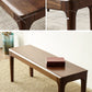 Rectangle Brown Seating Bench Modern Solid Wood Entryway and Bedroom Bench Clearhalo 'Benches' 'Chairs & Seating' 'furn' 'furn_benches' 'Furniture' 'Living Room Furniture' 1200x1200_1f890651-ec02-4ffd-a9a5-4fd294d02779