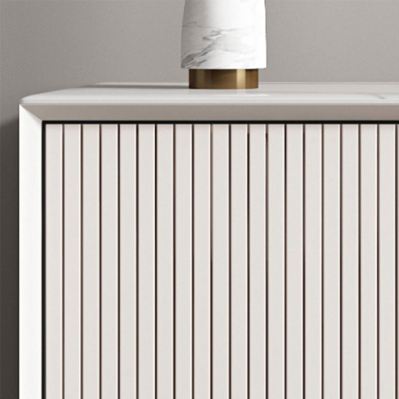 Glam Dining Buffet with Drawers Stone and Wood Sideboard Buffet Clearhalo 'buffet_sideboard' 'Buffets & Sideboards' 'furn' 'furn_buffet_sideboard' 'Furniture' 'Kitchen & Dining Furniture' 1200x1200_1f8c2222-aaf3-44db-b3d6-f5fe4612b98a