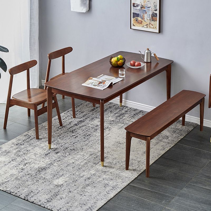 Rectangle 11.8" Wide Entryway Bench Modern Solid Wood Bench in Pine Clearhalo 'Benches' 'Chairs & Seating' 'furn' 'furn_benches' 'Furniture' 'Living Room Furniture' 1200x1200_1f8cd166-f29d-4f10-ab12-bf9fa7d7e1a1