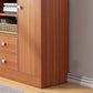 Contemporary Media Console Engineered Wood TV Stand Console with Doors