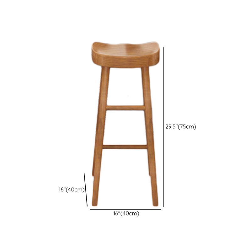 Brown Bar Stool and Table Set 1/3 Pieces Solid Wood Pub Dining Set Clearhalo 'Bar Furniture' 'furn' 'furn_home_bar_bar_sets' 'Furniture' 'Home Bars & Bar Sets' 'home_bar_bar_sets' 'Kitchen & Dining Furniture' 1200x1200_1f8f2cce-d3c5-4485-9d92-07ef84138822