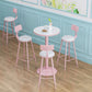 Stone Bar Dining Table Modern Bar Table with Iron Base for Dining Room Clearhalo 'Bar Furniture' 'Bar Tables' 'bar_tables' 'furn' 'furn_bar_tables' 'Furniture' 'furniture_bar_tables' 'Kitchen & Dining Furniture' 1200x1200_1f8fb1c6-a3f4-439b-9ecc-75b80442ca9c