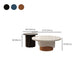 Contemporary Cocktail Table Round Pedestal Wood Coffee Cocktail Table Clearhalo 'Coffee & Accent Tables' 'Coffee Tables' 'coffee_tables' 'furn' 'furn_coffee_tables' 'Furniture' 'Living Room Furniture' 1200x1200_1f905b5f-6dcc-48fb-b7c4-bf4cd672acb7