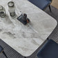 Minimalist Rectangle Sintered Stone Dining Table with Metal Base Dining Table for Restaurant Clearhalo ' dining_table' 'Dining Tables & Seating' 'Dining Tables' 'Furniture' 'furniture_dining_table' 'Kitchen & Dining Furniture' 'kitchen&dining_furn' 'kitchen' 'kitchen_dining_table' 1200x1200_1f9064b5-fcf3-480b-9fec-3c039e23d3bd