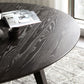 Mesa de comedor moderna mesa redonda de madera para comedor
