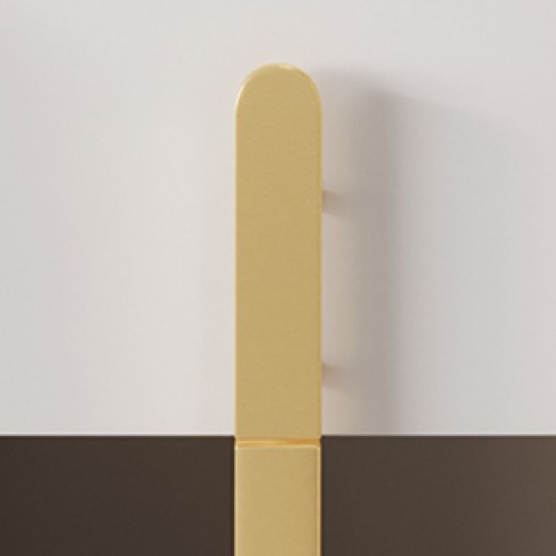 Cross Legs End Table 1-Drawer Tray Top Corner Table with Cabinet Clearhalo 'Coffee & Accent Tables' 'End & Side Tables' 'end_side_tables' 'furn' 'furn_end_side_tables' 'Furniture' 'Living Room Furniture' 1200x1200_1f93a29e-6ba6-4cd2-becc-dfe74831cd32