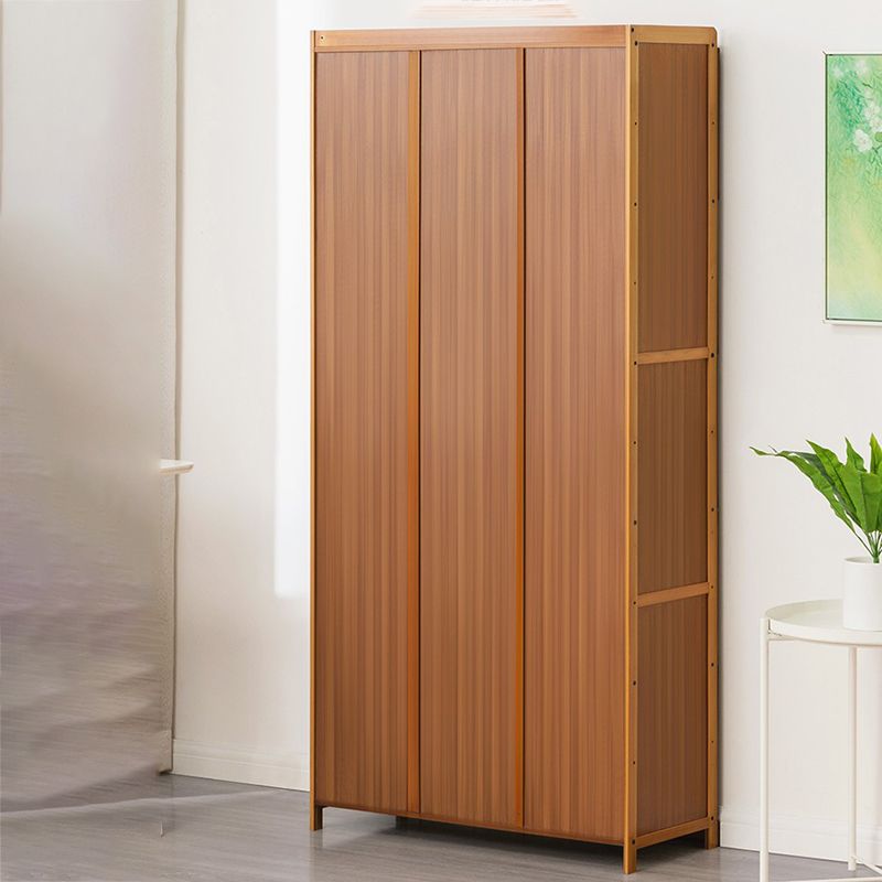 Modern Bamboo Barrister Bookcase Closed Back Bookcase for Home Office Clearhalo 'Bookcases' 'furn' 'furn_bookcases' 'Furniture' 'furniture_bookcases' 'kitchen' 'kitchen_bookcases' 'Living Room Furniture' 'Office Furniture' 1200x1200_1f942d88-4e2c-4208-8591-a60e2e9db52f