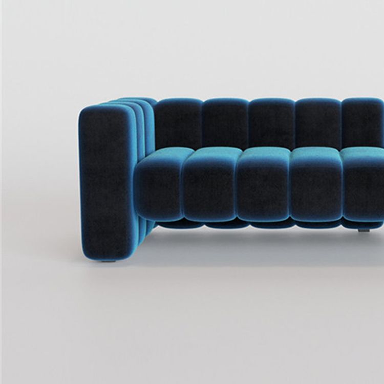 Scandinavian Solid Color Chaise Lounge Couch One Armed Chaise Lounge Clearhalo 'Chairs & Seating' 'Chaise Lounge' 'chaise_lounge' 'furn' 'furn_chaise_lounge' 'Furniture' 'Living Room Furniture' 1200x1200_1f973056-2e53-4112-ad72-35a88896ec0f