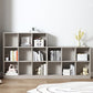 Contemporary Style Wood Bookshelf Closed Back Bookcase for Office Clearhalo 'Bookcases' 'furn' 'furn_bookcases' 'Furniture' 'Office Furniture' 1200x1200_1f9741fc-469b-4080-90b8-cfd57e7e5763
