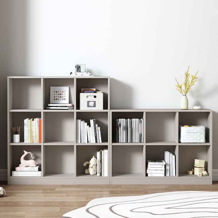 Contemporary Style Wood Bookshelf Closed Back Bookcase for Office Clearhalo 'Bookcases' 'furn' 'furn_bookcases' 'Furniture' 'Office Furniture' 1200x1200_1f9741fc-469b-4080-90b8-cfd57e7e5763