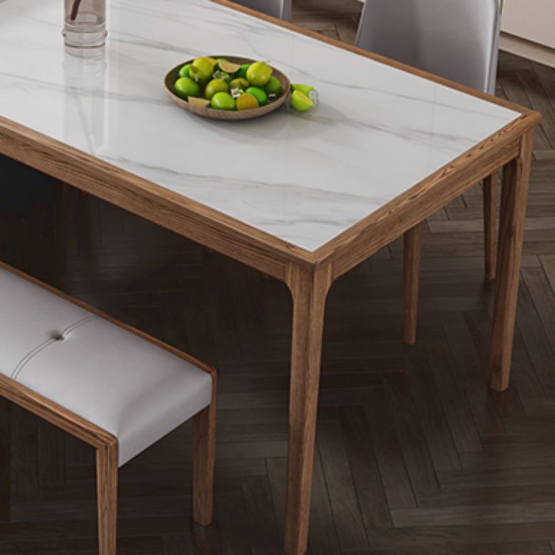 1/5/7ピースモダンな焼結石トップ4脚ダイニングセット