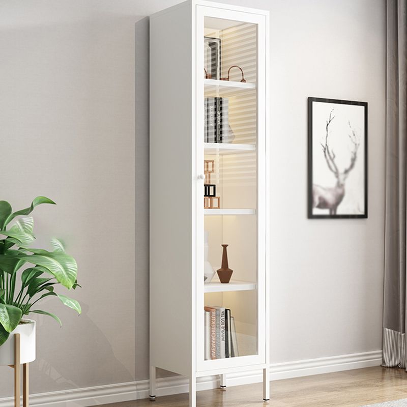 Scandinavian Style Bookcase with Door Shelf Bookcase for Study Room and Office Clearhalo 'Bookcases' 'furn' 'furn_bookcases' 'Furniture' 'furniture_bookcases' 'Office Furniture' 1200x1200_1f99f423-1834-4767-bd1a-b63d79d3c1f0