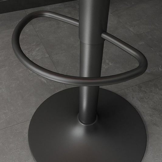 Industrial Style Bar Stools Leather Cushions Rotatable Counter Stools 1 Piece Clearhalo 'Bar Furniture' 'Bar Stools' 'bar_stools' 'furniture_bar_stools' 'Kitchen & Dining Furniture' 'kitchen&dining_furn' 'kitchen' 'kitchen_furn' Furniture' 1200x1200_1f9a1367-355d-4068-9e31-a87c1b5bbef5