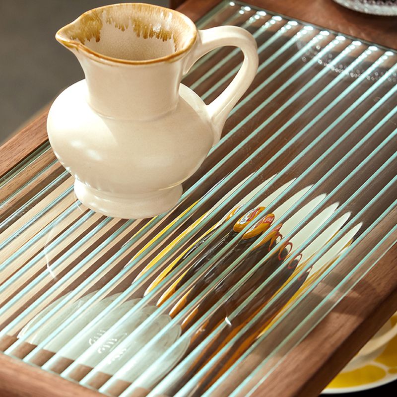 Table d'appoint contemporaine 11.8 "de large table d'accent en bois massif