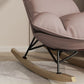 Nursery Sofa Rocking Chair Indoor Rocking Chair for Living Room and Bedroom