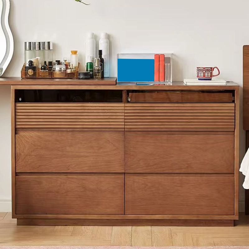 Legno scandinavo marrone massimo con tavolo da toeletta per vanità camera da letto del cassetto